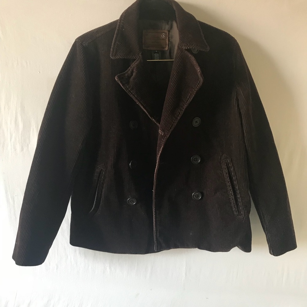 Vtg Lauren By RL Brown Corduroy Jacket/Blazer